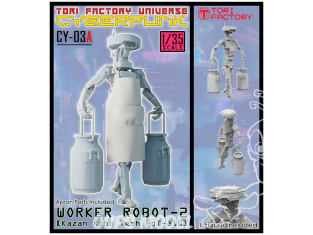 Tori Factory maquette CYBERPUNK CY-03A Worker Robot-2 1/35