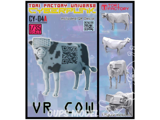 Tori Factory maquette CYBERPUNK CY-04A Vache VR Cow 1/35