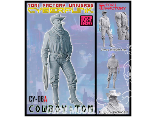 Tori Factory maquette CYBERPUNK CY-06A Cowboy Tom 1/35