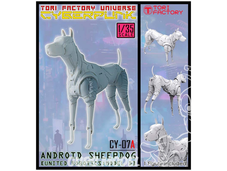 Tori Factory maquette CYBERPUNK CY-07A Android Sheepdog 1/35