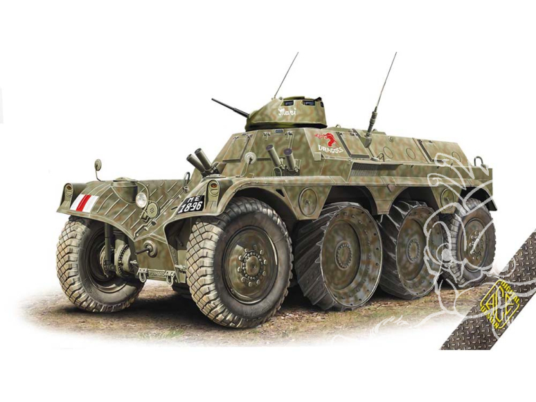 Ace Maquettes Militaire 72460 EBR-ETT Engin Transporteur de Troupes 1/72