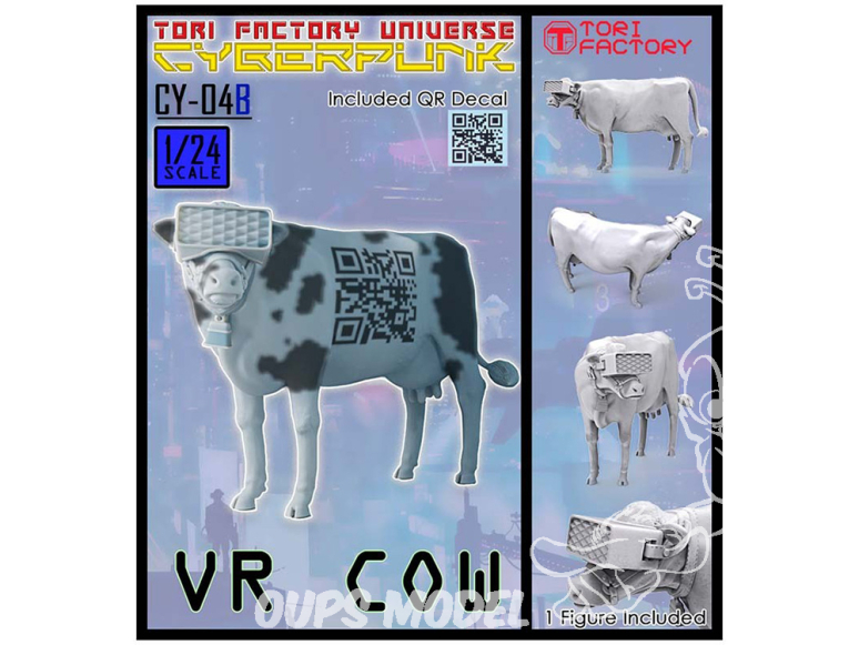 Tori Factory maquette CYBERPUNK CY-04B Vache VR Cow 1/24