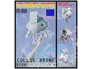 Tori Factory maquette CYBERPUNK CY-05B Collie Drone 1/24