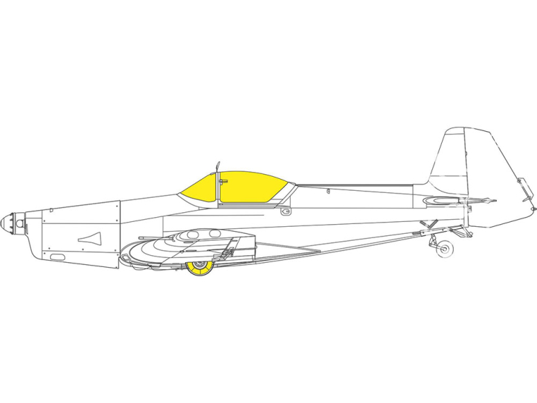 Eduard Express Mask EX880 Z-526 AFS Eduard 1/48