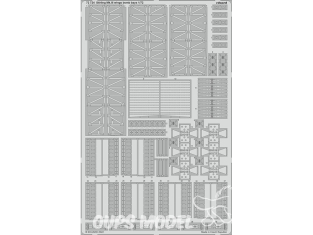 Eduard photodecoupe avion 72724 Baie de bombe ailes Striling Mk.III Italeri 1/72