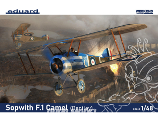 EDUARD maquette avion 8485 Sopwith F.1 Camel (Bentley) WeekEnd Edition 1/48