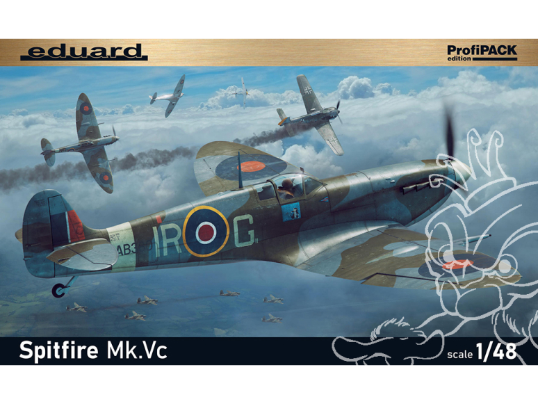 EDUARD maquette avion 82158 Spitfire Mk.Vc ProfiPack Edition 1/48