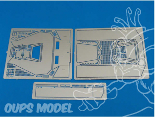 Aber 35210 Armoured personnel carrier Sd.Kfz. 251/1 Ausf. D - vol. 8 - additional set - upper armour late 1/35