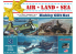 Atlantis maquette avion 9001 Coffret Air, Terre et Mer