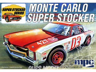 MPC maquette voiture 962 1971 Chevy Monte Carlo Super Stocker 1/25
