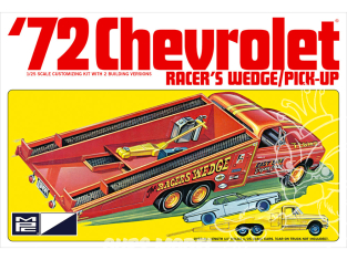 MPC maquette voiture 885 1972 Chevy Racer's Wedge Pick Up 1/25