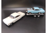 AMT maquette voiture 1223 Cal Drag Combo 1964 Galaxie, AWB Falcon et Remorque 1/25