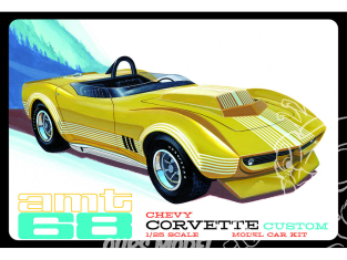 AMT maquette voiture 1236 Chevy Corvette Custom 1/25