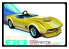 AMT maquette voiture 1236 Chevy Corvette Custom 1/25