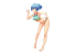 Hasegawa maquette figurine 52319 12 Egg Girls Collection No.26 &quot;Maiyuki Sara&quot; (bikini) 1/12