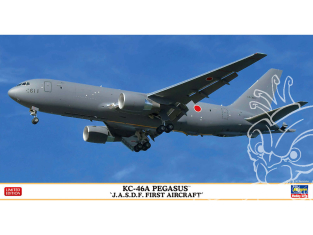 Hasegawa maquette avion 10847 KC-46A Pegasus "Première force d'autodéfense aérienne" 1/200