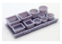FC MODEL TREND accessoire résine 37039 Seaux en plastique 1/35