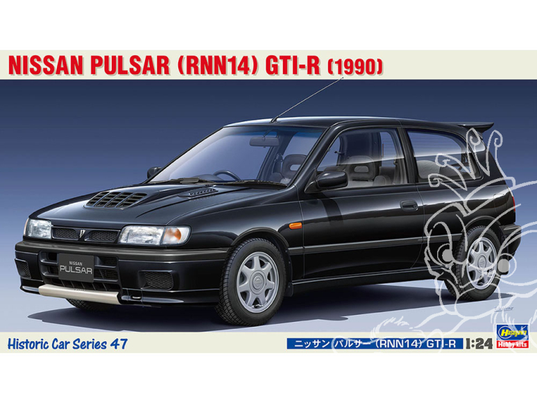 HASEGAWA maquette voiture 21147 Nissan Pulsar (RNN14) GTI-R 1990 1/24