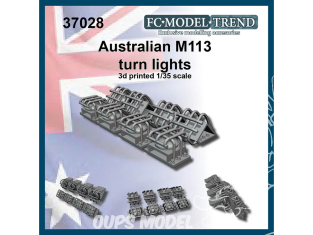 FC MODEL TREND accessoire résine 37028 Feux virage M113 Australien 1/35