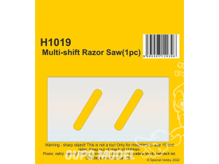 CMK outillage h1019 Scie rasoir multi-posisions de rechange pour Razor Saw