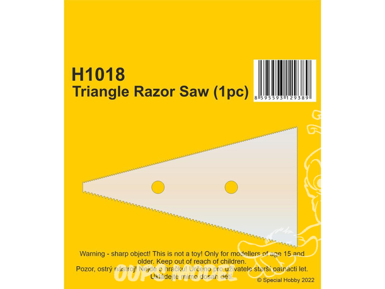 CMK outillage h1018 Scie rasoir Triangle de rechange pour Razor Saw