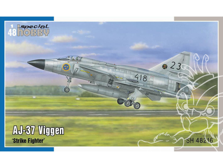 Special Hobby maquette avion 48216 AJ-37 Viggen ‘Strike Fighter’ 1/48