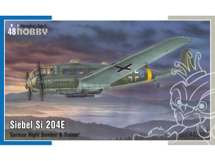 Special Hobby maquette avion 48212 Siebel Si 204E Bombardier et entrainement de nuit allemand 1/48