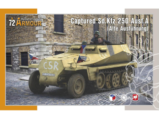 Special Armour maquette militaire SA72027 Sd.Kfz 250 Ausf.A Capturé (ancienne version) 1/72
