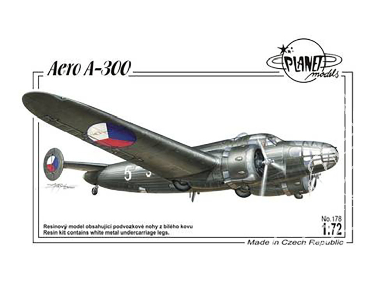 Planet Model PLT178 Aero A-300 full resine kit 1/72