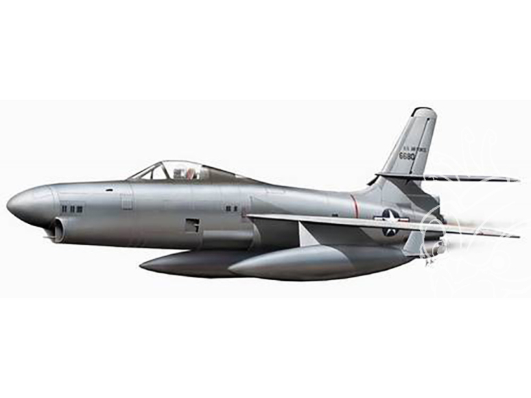 Planet Model PLT143 XF-91 III Thunderceptor (Radar version) full resine kit 1/72