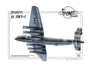 Planet Model PLT209 Junkers Ju 390V-1 full resine kit 1/72