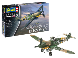 Revell maquette avion 03829 Messerschmitt Bf109G-2/4 1/32