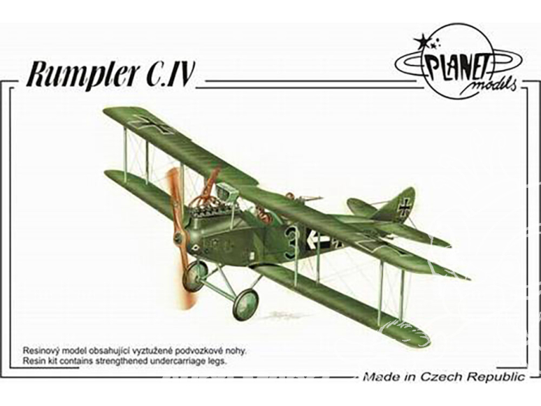 Planet Model PLT167 Rumpler C.IV full resine kit 1/48