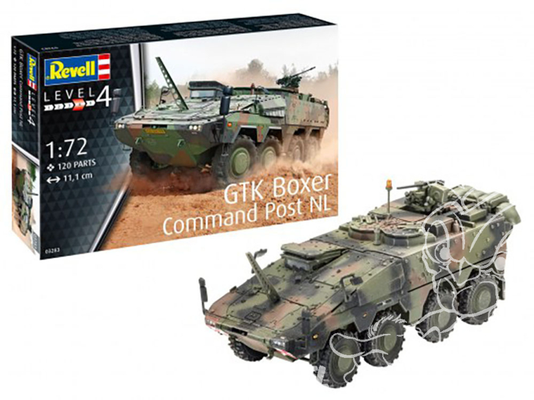 Revell maquette militaire 03283 GTK Boxer Command Post NL 1/72