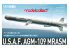 Modelcollect maquette Avion UA72228 Ensemble de 18 missiles américains AGM-109 ACM 1/72
