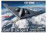Modelcollect maquette avion UA72214 Bombardier furtif B-2A Spirit de l&#039;USAF avec missile AGM-158 1/72