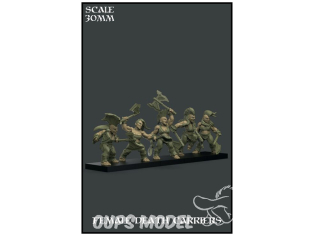 Yedharo Models figurine résine 0637 Unité spéciale Femmes porteuses de la mort Echelle 30mm