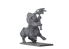 Yedharo Models figurine résine 1221 Taureau Centaure Echelle 30mm