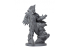 Yedharo Models figurine résine 0873 Orc Warlord V3 Echelle 30mm