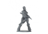 Yedharo Models figurine résine 1054 Femelle Orc champion Echelle 70mm