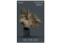 Yedharo Models figurine résine 1443 Buste Seigneur de guerre orc hauteur 60mm