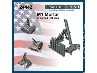 FC MODEL TREND accessoire résine 24442 Mortier M1 1/24
