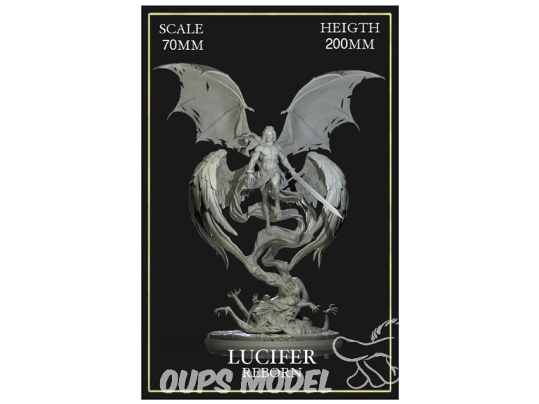 Yedharo Models figurine résine 0613 Renaissance de Lucifer Echelle 70mm