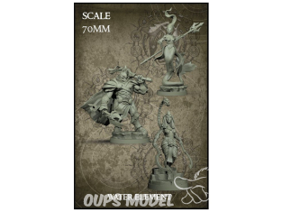 Yedharo Models figurine résine 0514 Zodiaque Élément Eau echelle 70mm