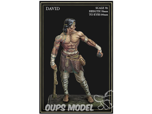 Yedharo Models figurine résine 1641 David Echelle 70mm