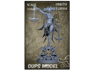 Yedharo Models figurine résine 0439 Zodiaque Balance echelle 70mm