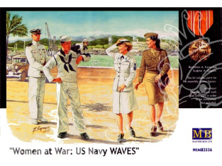 Master Box maquette militaire 3556 US NAVY WAVES 1/35