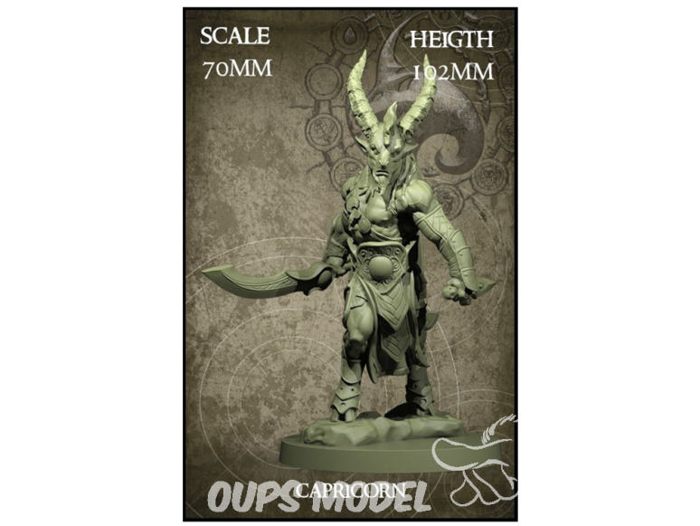 Yedharo Models figurine résine 0309 Zodiaque Capricorne echelle 70mm