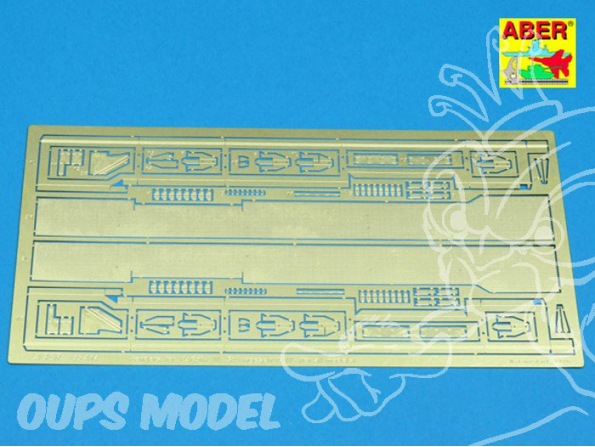 Aber 35A014 Fenders pour Pzkpfw III, Stug III 1/35