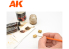 AK interactive ak8229 8 BOÎTE EN BOIS DÉCOUPÉE AU LASER 002 DYNAMITE ALLEMANDE WWII 1/35